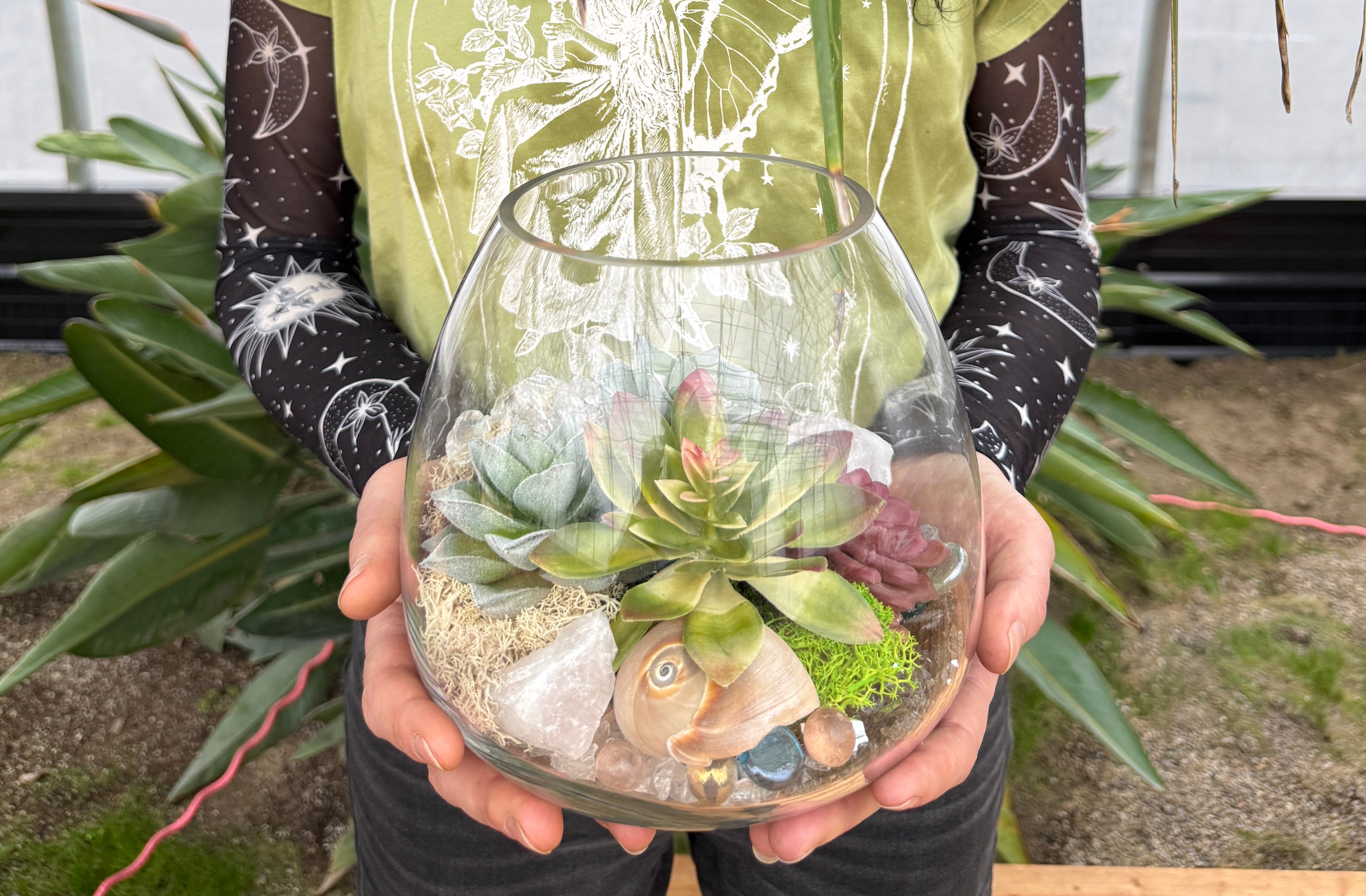 Create Your Own Living Desert: A Hands-On Succulent & Cactus Terrarium Workshop in a Kelowna Greenhouse