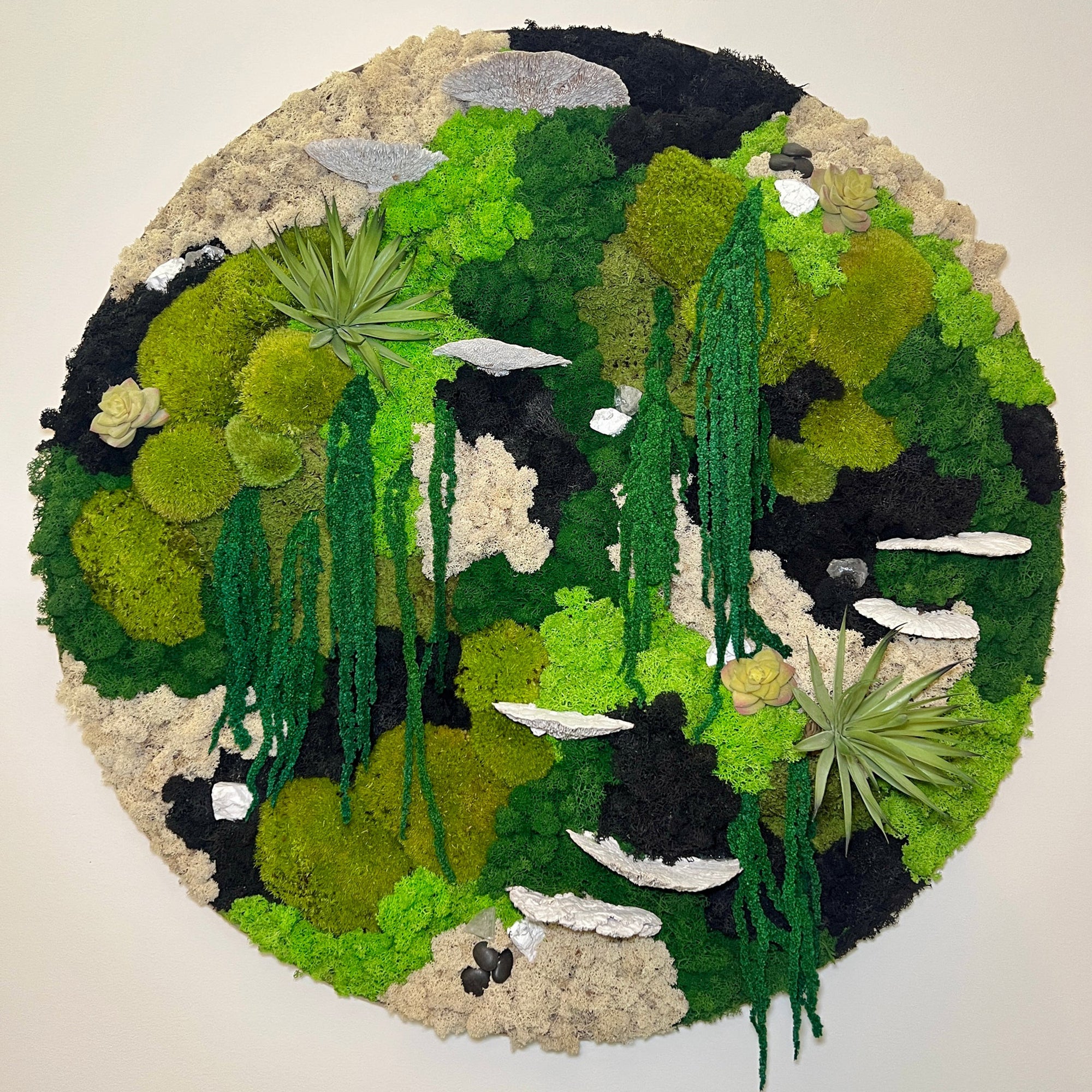 Custom Moss Wall - Circle
