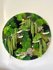 Custom Moss Wall - Circle