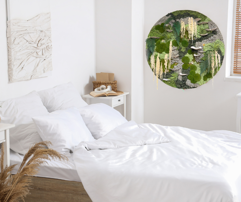 Frameless Moss Wall - Circle