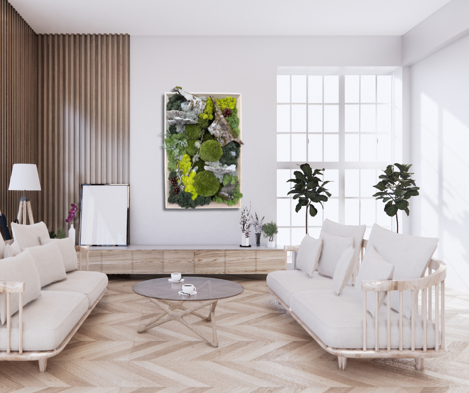 Framed Moss Wall - Rectangle