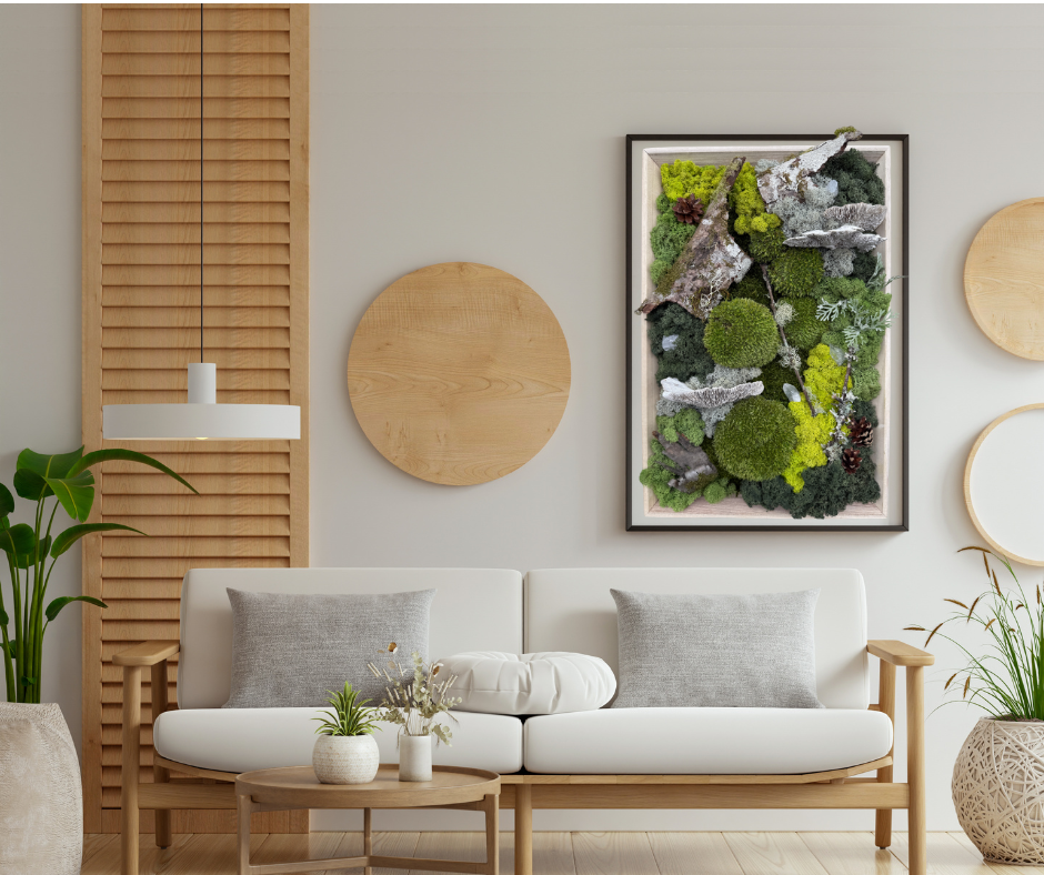 Framed Moss Wall - Rectangle