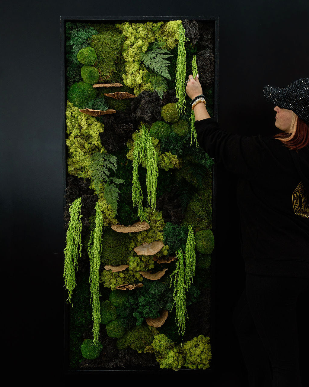 Custom Framed Moss Wall - Rectangle