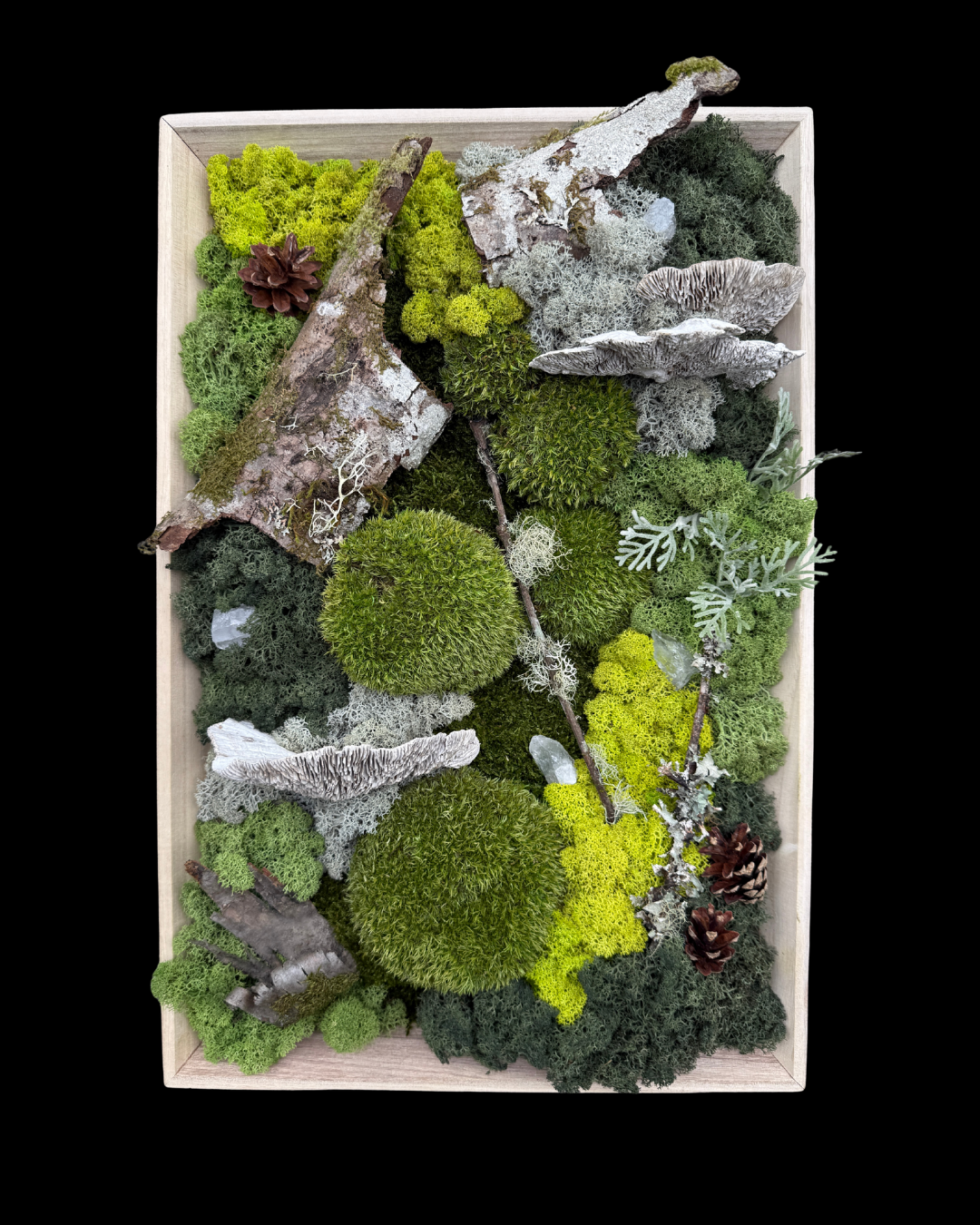 Framed Moss Wall - Rectangle