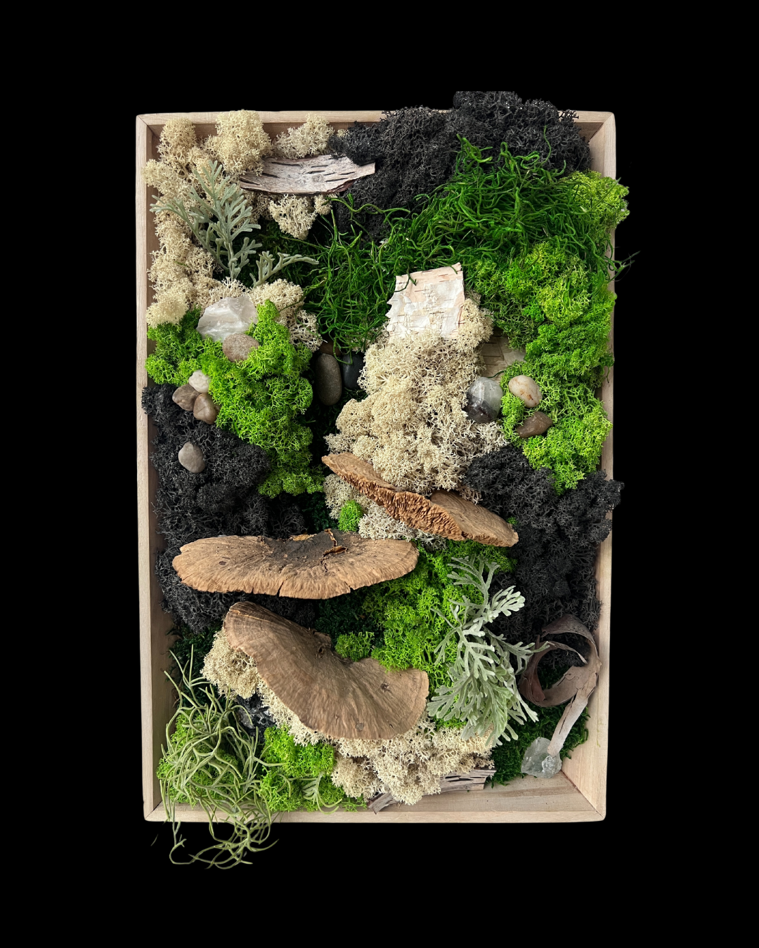 Rectangle Moss Wall